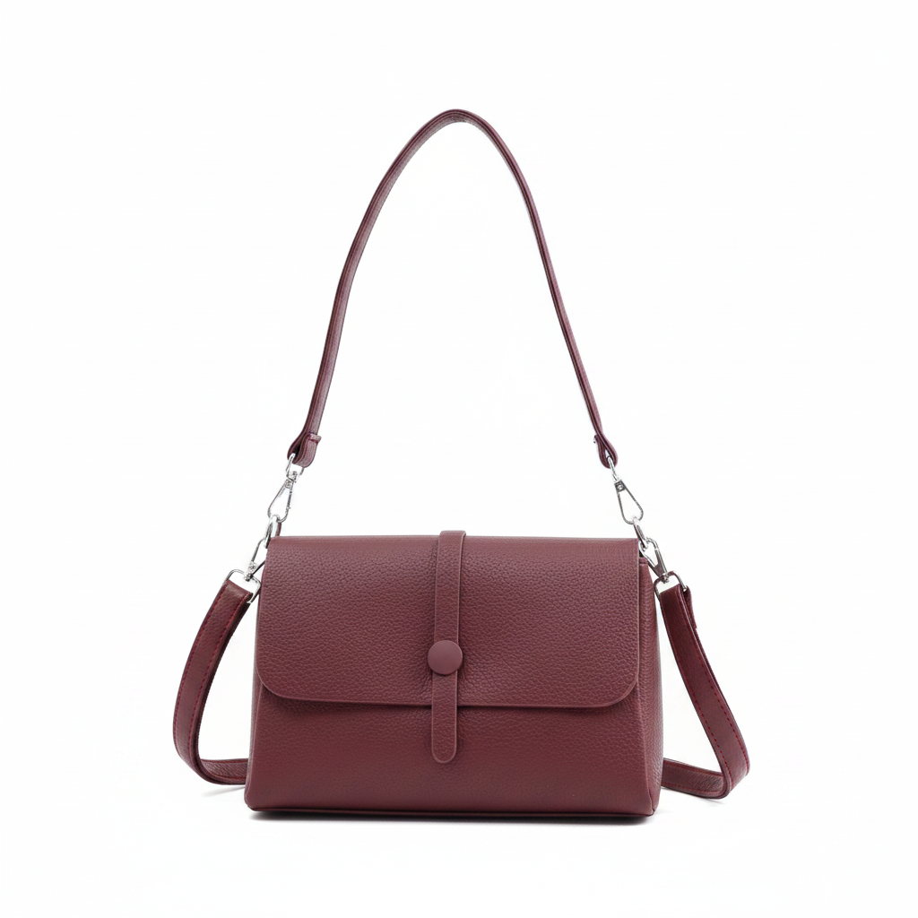 Maple Burgundy Shoulder Bag