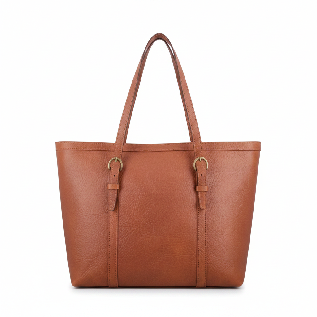 Maple Tan Leather Tote