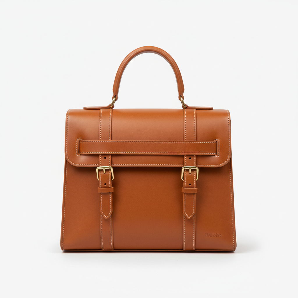 Maple Tan Leather Satchel
