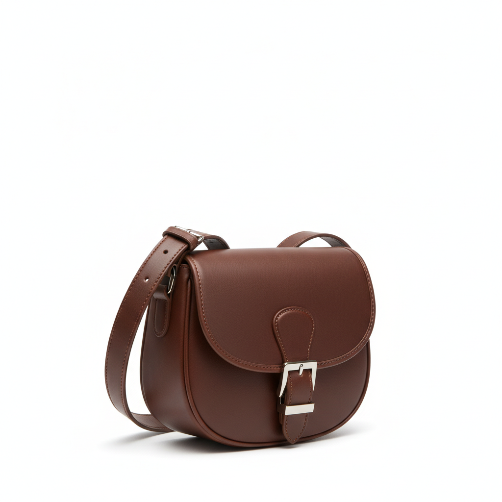 Maple Chocolate Saddle Bag