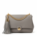 Maple Grey Tassel Shoulder Bag